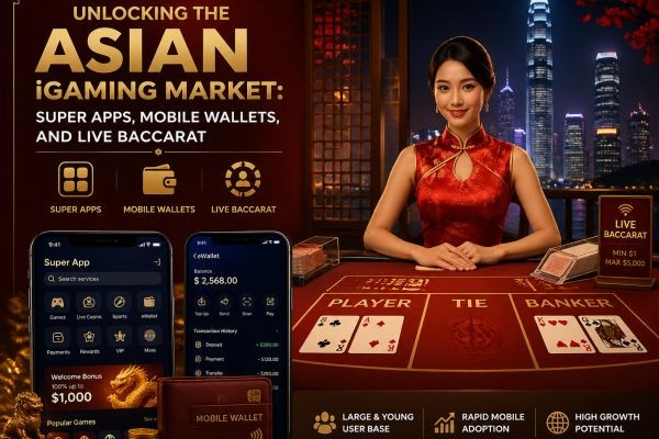 Unlocking the Asian iGaming Market: Super Apps, Mobile Wallets, and Live Baccarat