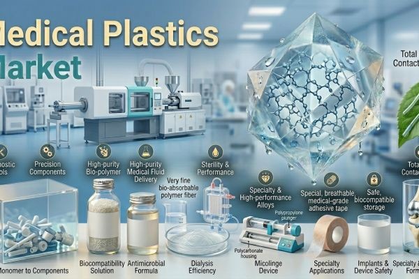 Medical Plastics Market to Reach USD 73.6 Billion by 2036, Asia-Pacific Leads with BASF SE, Dow Inc. Driving Growth