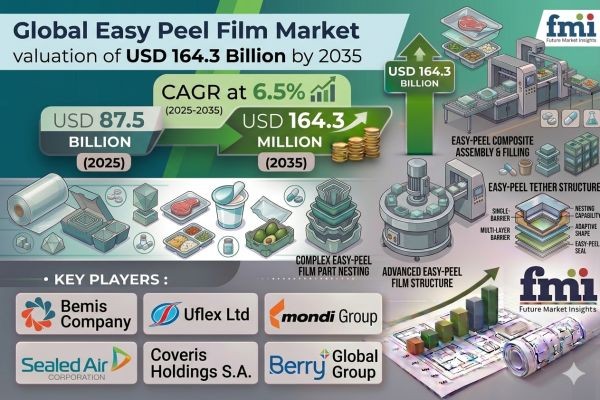 Easy Peel Film Market to Reach USD 164.3 Billion by 2035 | Technology Shifts, Demand Dynamics