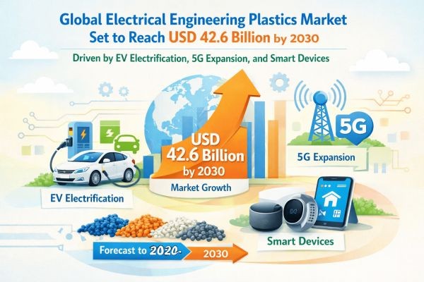 Global Electrical Engineering Plastics Market Set to Reach USD 42.6 Billion by 2030 | Driven by EV Electrification, 5G Expansion, and Smart Devices