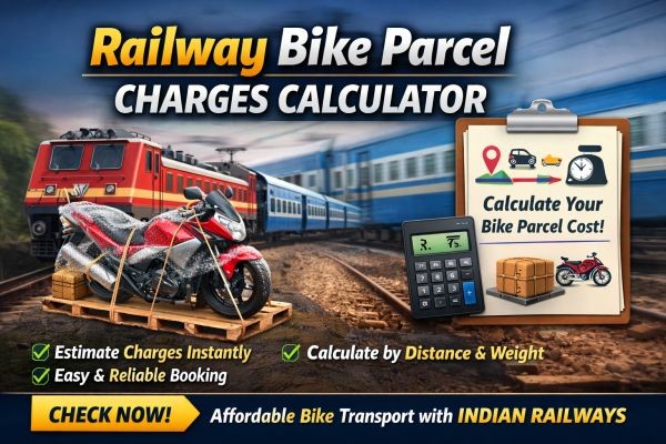 Railway Bike Parcel Charges Calculator: Complete Guide for 2026