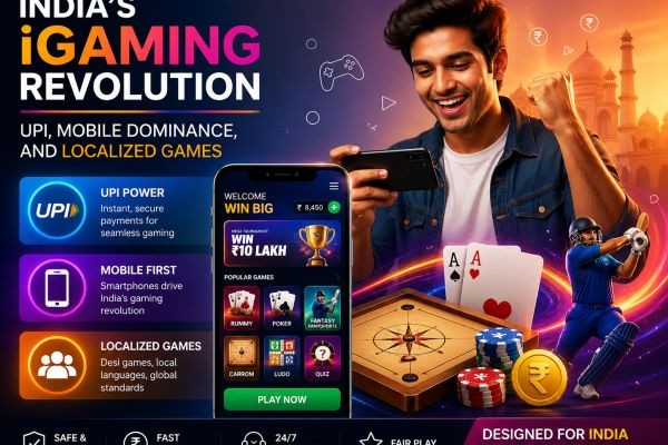 India’s iGaming Revolution: UPI, Mobile Dominance, and Localized Games
