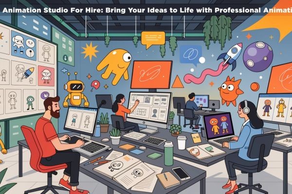 2D Animation Studio for Hire: Bring Your Ideas to Life with Professional Animation