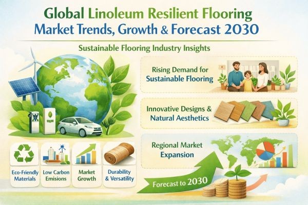 Global Linoleum Resilient Flooring Market Trends, Growth & Forecast 2030 | Sustainable Flooring Industry Insights