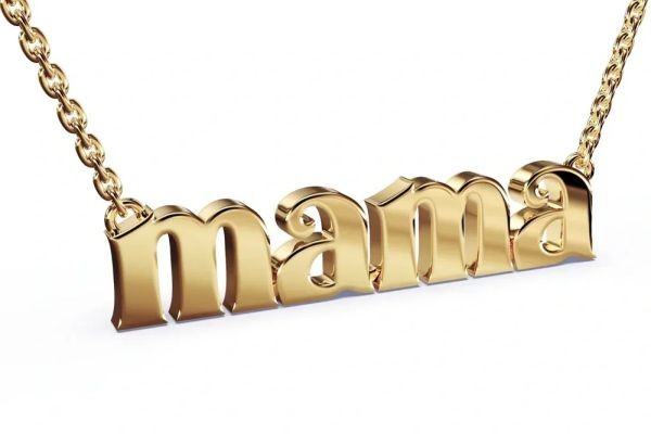 Multiple name necklace