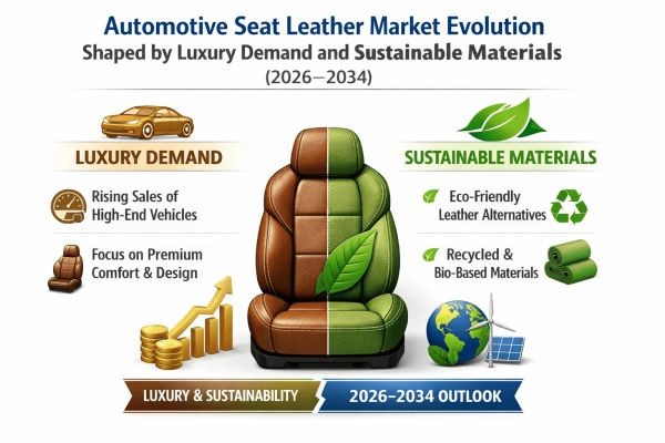 Automotive Seat Leather Market Evolution Shaped by Luxury Demand and Sustainable Materials (2026–2034)