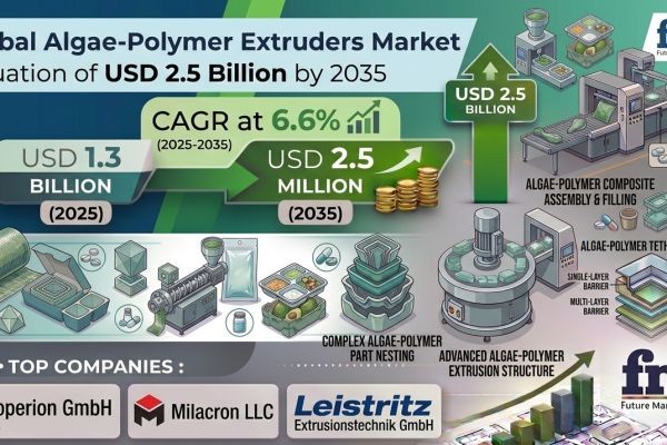 Algae-Polymer Extruders Market Trends, Demand Drivers and Strategic Growth Opportunities to 2035