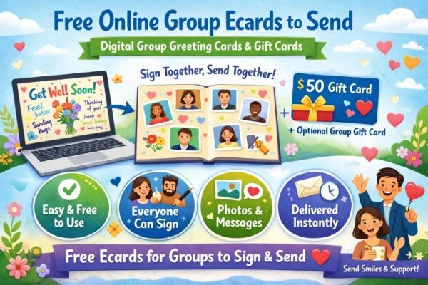 Free Online Group Ecards to Send: The Ultimate Guide to Digital Get Well Soon Cards