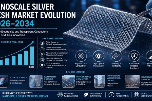 Nanoscale Silver Mesh Market Evolution 2026–2034: Flexible Electronics and Transparent Conductors Driving Next-Gen Innovation