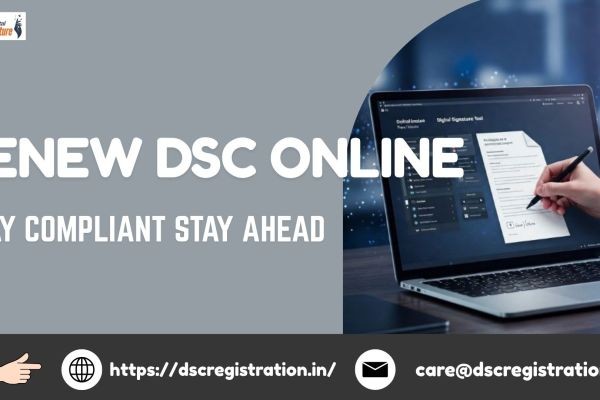 How to Renew DSC Online In India