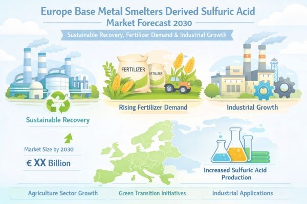 Europe Base Metal Smelters Derived Sulfuric Acid Market Forecast 2030: Sustainable Recovery, Fertilizer Demand & Industrial Growth