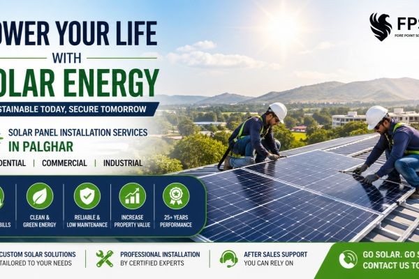 Solar Panel Installation Services in Palghar: Powering a Sustainable Future