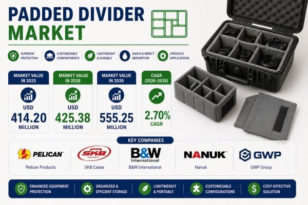 Padded Dividers Market to Witness Steady Growth by 2036
