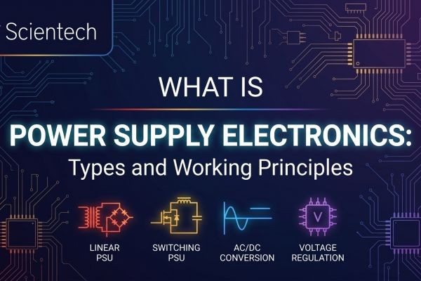 What Is Power Supply Electronics: Types and Working Principles