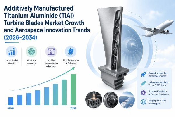 Additively Manufactured Titanium Aluminide (TiAl) Turbine Blades Market Growth and Aerospace Innovation Trends (2026–2034)