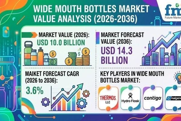 Wide Mouth Bottles Market Gains Traction Across Premium Wellness and Lifestyle Product Categories Worldwide