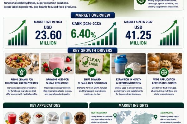 Growing Demand for Prebiotic Fibers and Reduced-Calorie Foods Fuels Isomaltodextrin Market Expansion