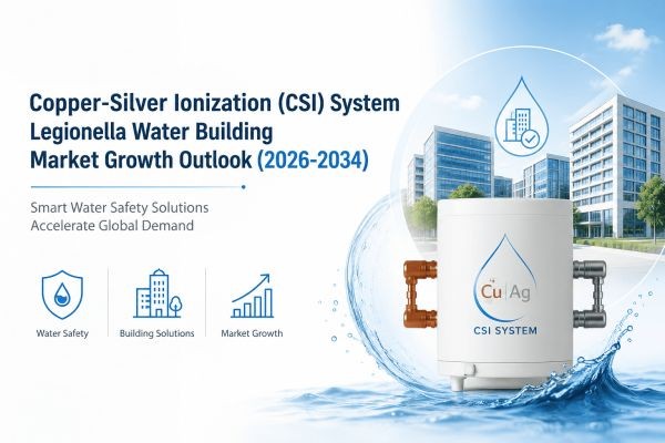 Copper-Silver Ionization (CSI) System Legionella Water Building Market Growth Outlook (2026-2034): Smart Water Safety Solutions Accelerate Global Dema..