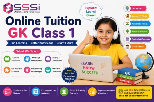 Online Tuition GK Class 1 | Best Online GK Classes for Kids