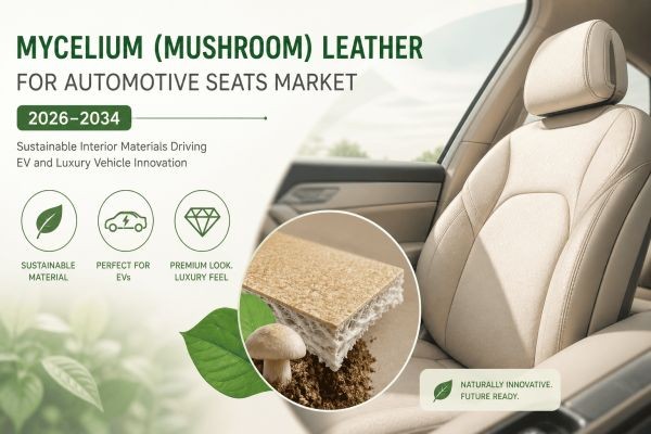 Mycelium (Mushroom) Leather for Automotive Seats Market 2026–2034: Sustainable Interior Materials Driving EV and Luxury Vehicle Innovation