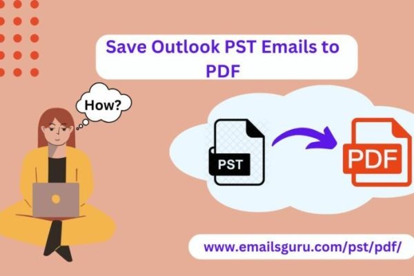 How to Export Outlook PST Emails to PDF?