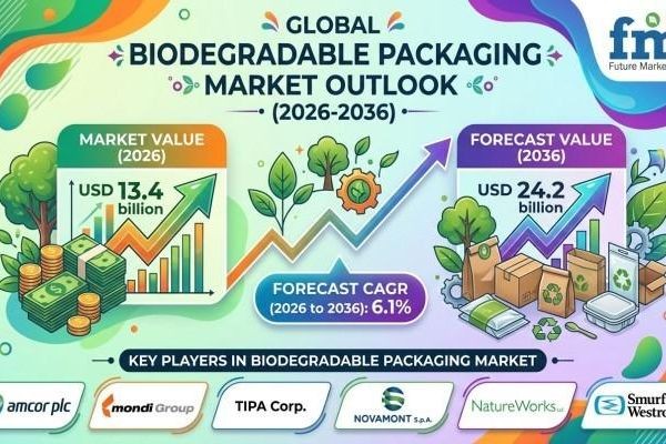 Biodegradable Packaging Market Development Accelerates Through Sustainable Material Processing and Packaging Conversion Technologies Worldwide