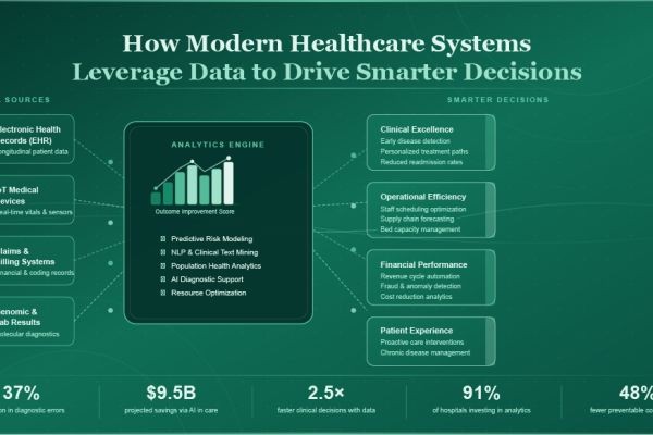 How Modern Healthcare Systems Leverage Data to Drive Smarter Decisions
