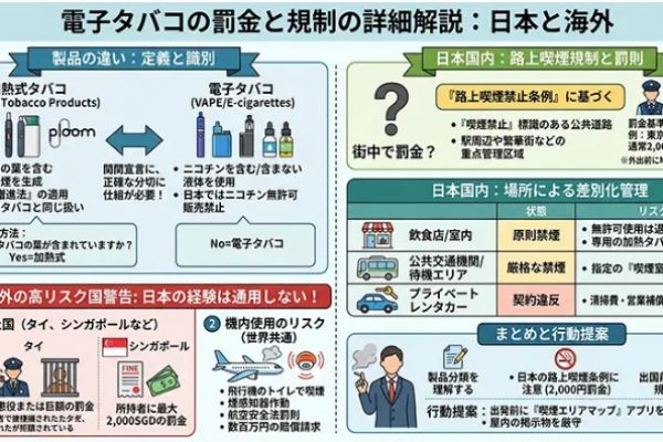 電子タバコの安全な捨て方
