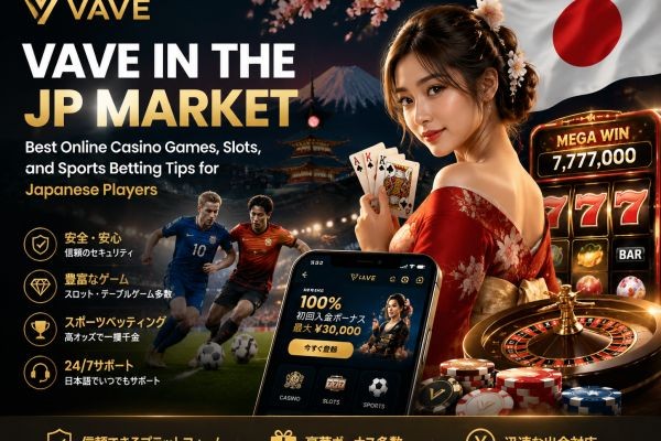 Vave in the Japanese Market: Best Online Casino Games, Slots, and Sports Betting Tips for Players in Japan