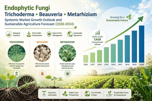 Endophytic Fungi Trichoderma Beauveria Metarhizium Systemic Market Growth Outlook and Sustainable Agriculture Forecast (2026-2034)