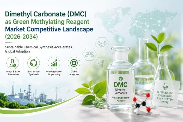 Dimethyl Carbonate (DMC) as Green Methylating Reagent Market Competitive Landscape (2026-2034): Sustainable Chemical Synthesis Accelerates Global Adop..