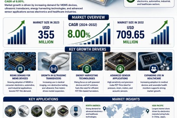 Global Lead Zirconate Titanate Film Market Outlook 2032: Rising Demand for Piezoelectric MEMS Fuels Industry Expansion