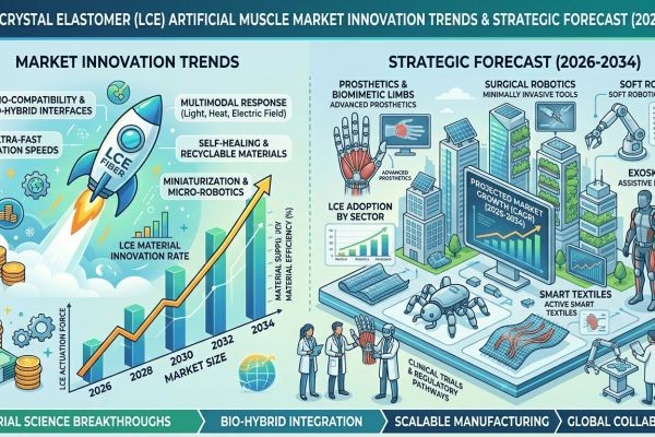 Liquid Crystal Elastomer (LCE) Artificial Muscle Market Innovation Trends and Strategic Forecast (2026-2034)