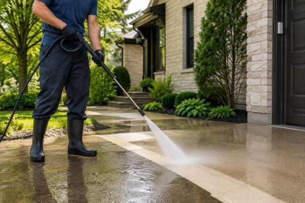 How Power Washing Glenview, IL Enhances Home Value and Curb Appeal