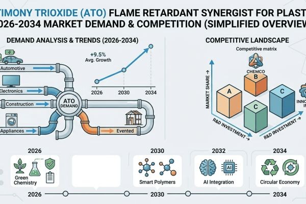 Antimony Trioxide Flame Retardant Synergist for Plastics Market Demand Analysis & Competitive Landscape (2026-2034)