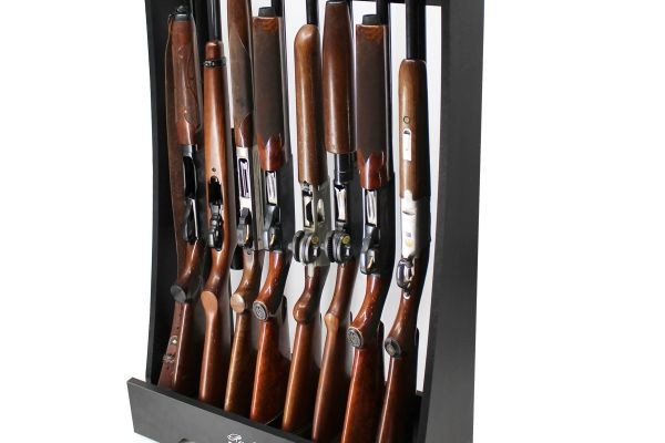 Professional Firearm Management: The Utility of the Black 8-Gun Floor Storage Rack