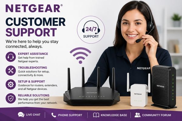 Netgear Customer Support – Assistance for Smooth Network Performance