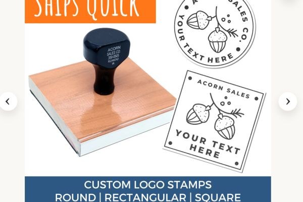The Power of a Professional Impression: Enhancing Your Brand with Custom Logo Rubber Stamps