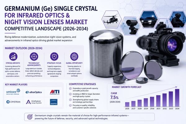 Germanium (Ge) Single Crystal for Infrared Optics & Night Vision Lenses Market Competitive Landscape (2026-2034)