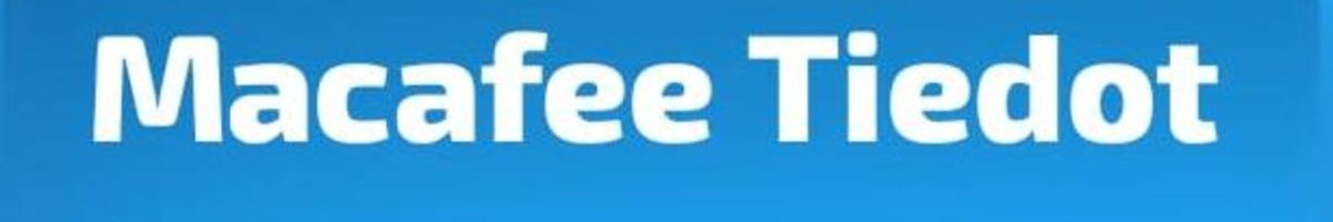 mcafee tiedot