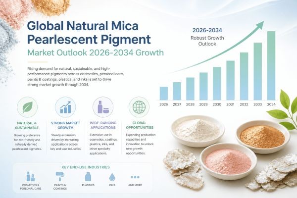Global Natural Mica Pearlescent Pigment Market Outlook 2026-2034 Growth