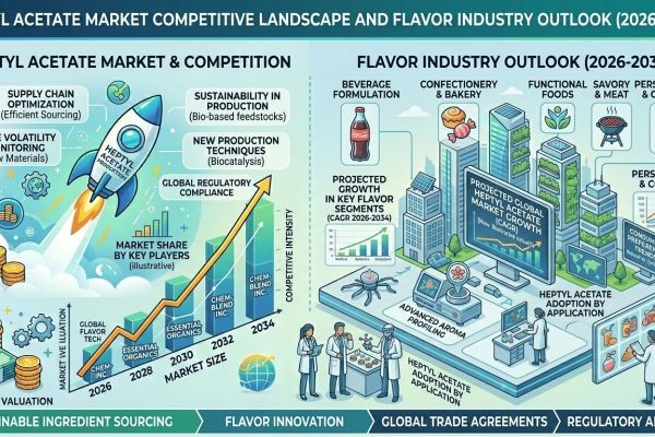 Heptyl Acetate Market Competitive Landscape and Flavor Industry Outlook (2026-2034)