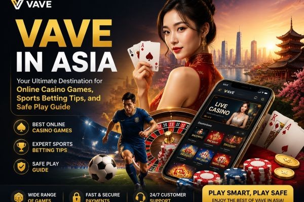 Vave in the Asian market: Best Online Casino Games, Betting Tips for Sports, and Safe Play Guide