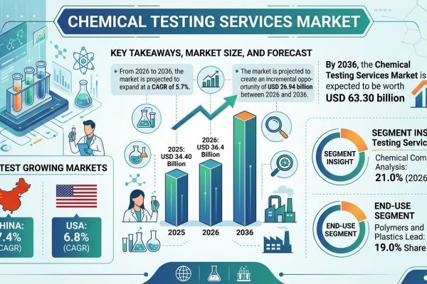 Chemical Testing Services Market Forecast 2026–2036: Regulatory Compliance and Industrial Quality Standards