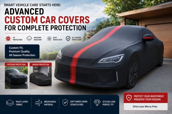 Smart Vehicle Care Starts Here: Advanced Custom Car Covers for Complete Protection