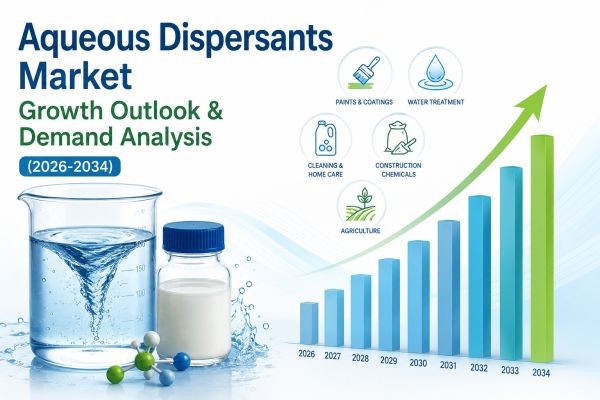 Aqueous Dispersants Market Growth Outlook & Demand Analysis (2026-2034)
