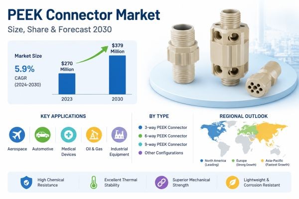 PEEK Connector Market Size, Share & Forecast 2030