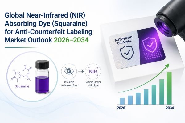 Global Near-Infrared (NIR) Absorbing Dye (Squaraine) for Anti-Counterfeit Labeling Market Outlook 2026–2034
