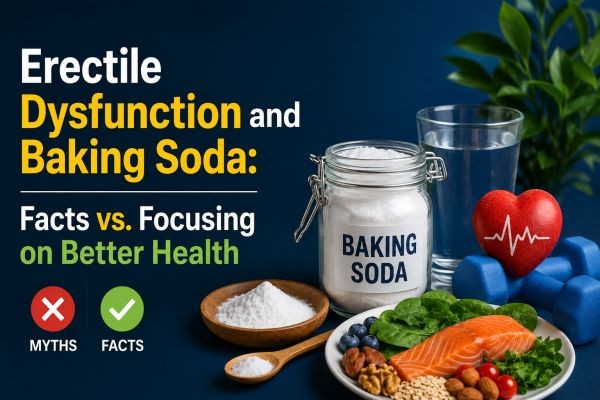 Erectile Dysfunction and Baking Soda: Facts vs. Focusing on Better Health