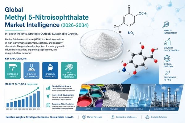 Global Methyl 5-Nitroisophthalate Market Intelligence (2026-2034)